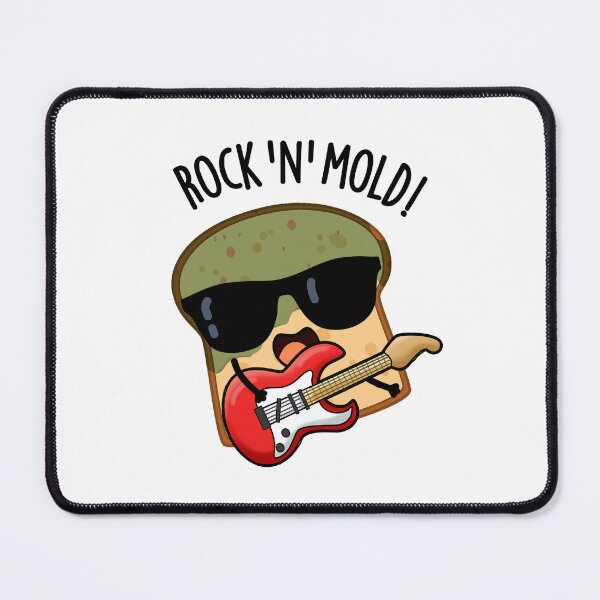 Item preview, Rock n Mold Funny Bread Pun  designed and sold by punnybone.