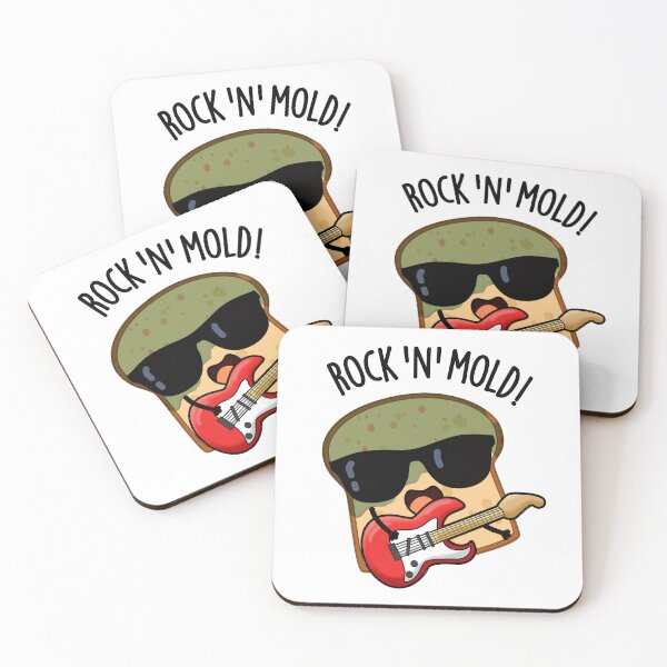 Item preview, Rock n Mold Funny Bread Pun  designed and sold by punnybone.