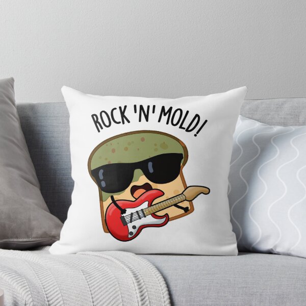 Item preview, Rock n Mold Funny Bread Pun  designed and sold by punnybone.