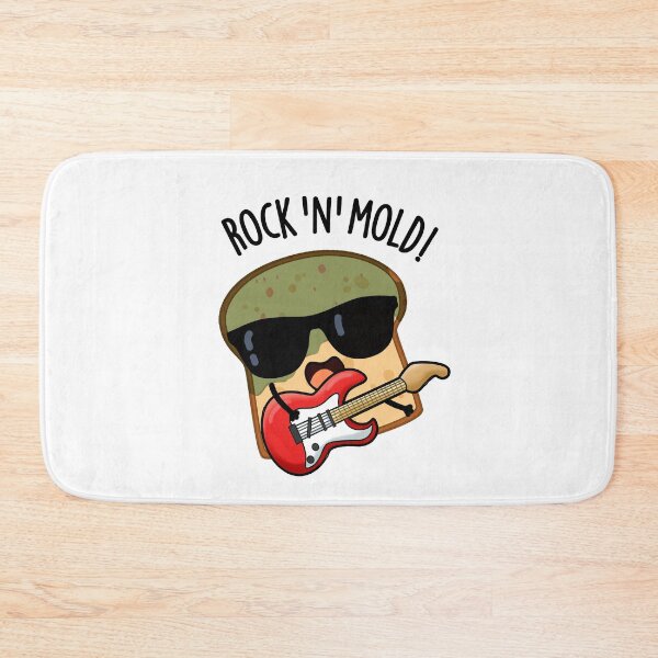 Item preview, Rock n Mold Funny Bread Pun  designed and sold by punnybone.