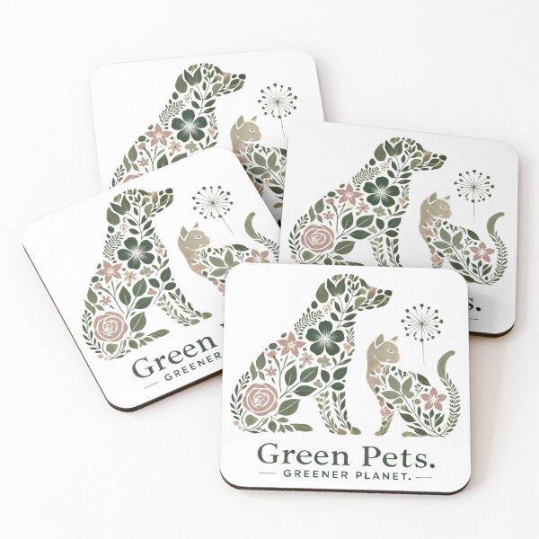 Item preview, Floral Pets Promoting a Greener Planet Message designed and sold by yuxin2009.