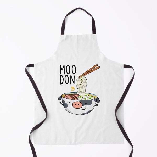 Item preview, Moo-don Funny Udon Pun  designed and sold by punnybone.