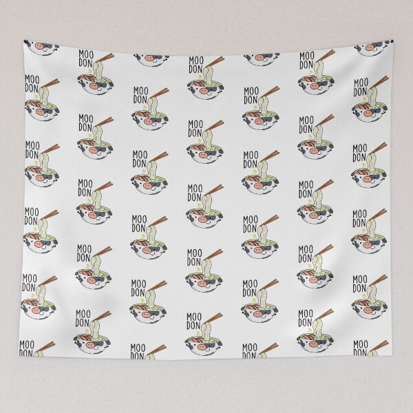 Item preview, Moo-don Funny Udon Pun  designed and sold by punnybone.