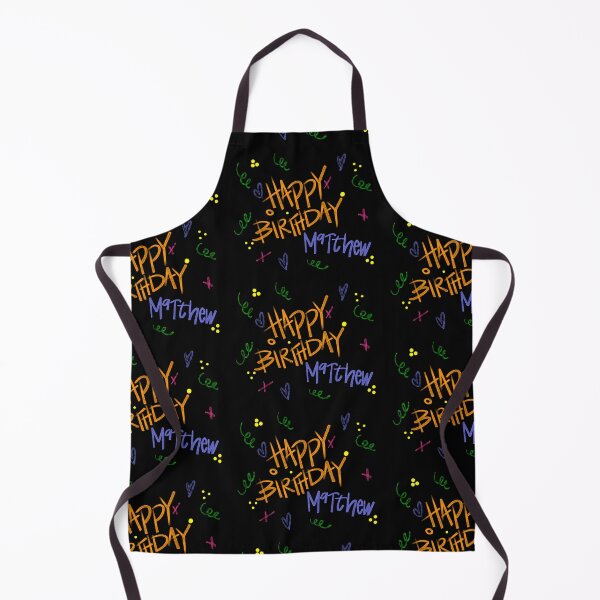 Item preview, HAPPY BIRTHDAY MATTHEW CUSTOM NAME designed and sold by GIVENGRACE.ART.