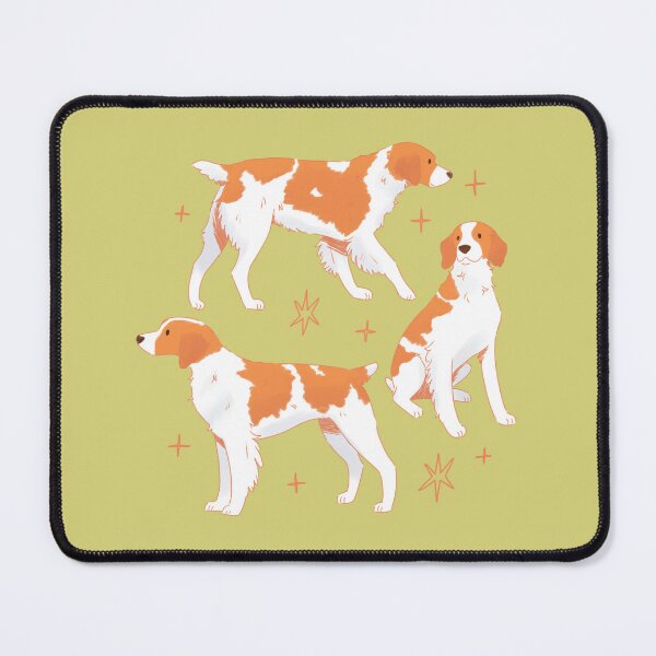 Item preview, Cute brittany dog illustration designed and sold by YaraCuteArt.
