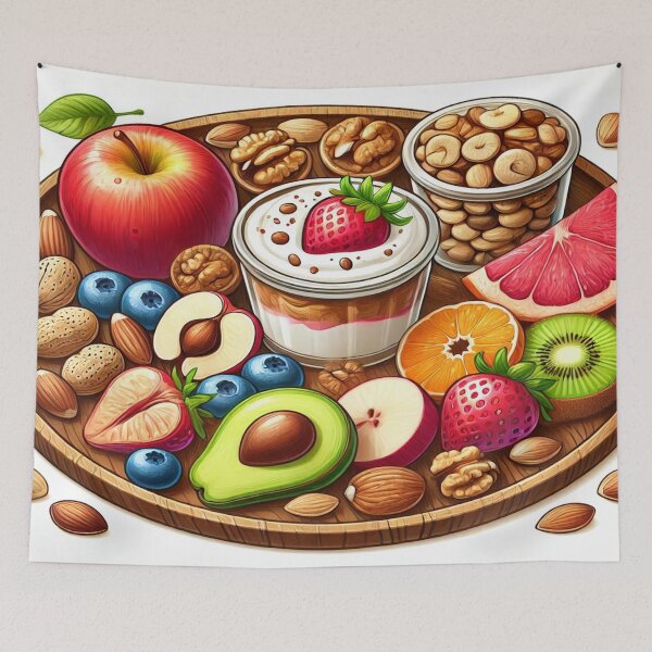 Item preview, Healthy Snack Plate designed and sold by Genady.