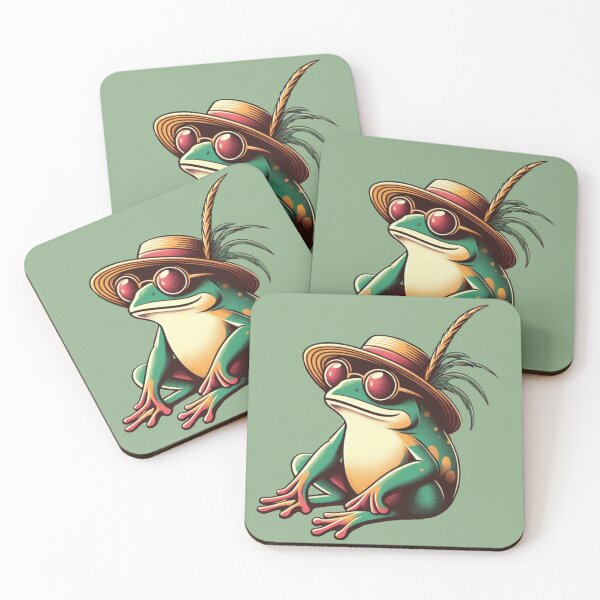 Item preview, Frog (retro) V.3 designed and sold by Bubble-Boris.