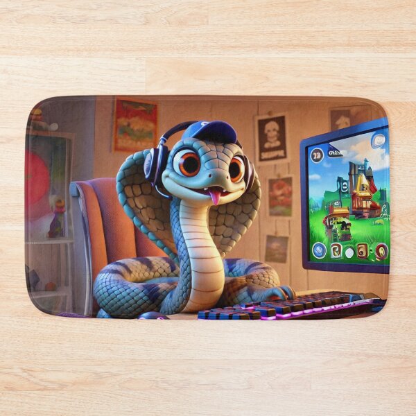 Item preview, Gamer Dragon Snake Ready to Strike designed and sold by Sillytoe.