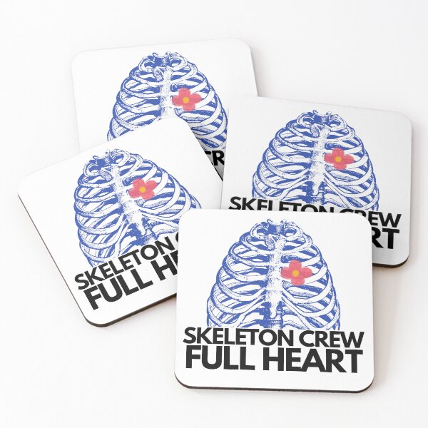 Item preview, Skeleton Crew Full Heart T-Shirt designed and sold by VOIDOR.