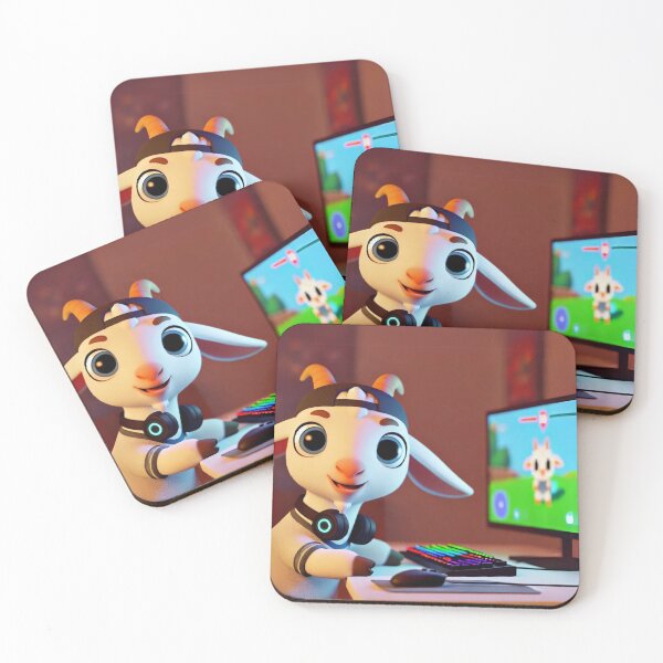 Item preview, Fainting Gaming Goat on the Go designed and sold by Sillytoe.
