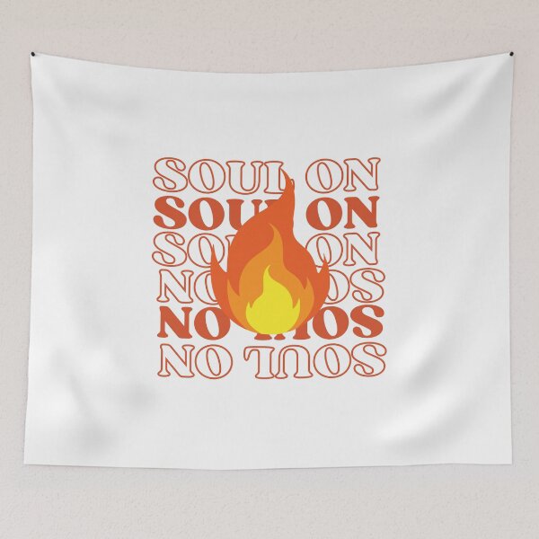 Item preview, Soul on Fire T-Shirt | Inspirational Flame Design Tee for Passionate Souls designed and sold by VOIDOR.