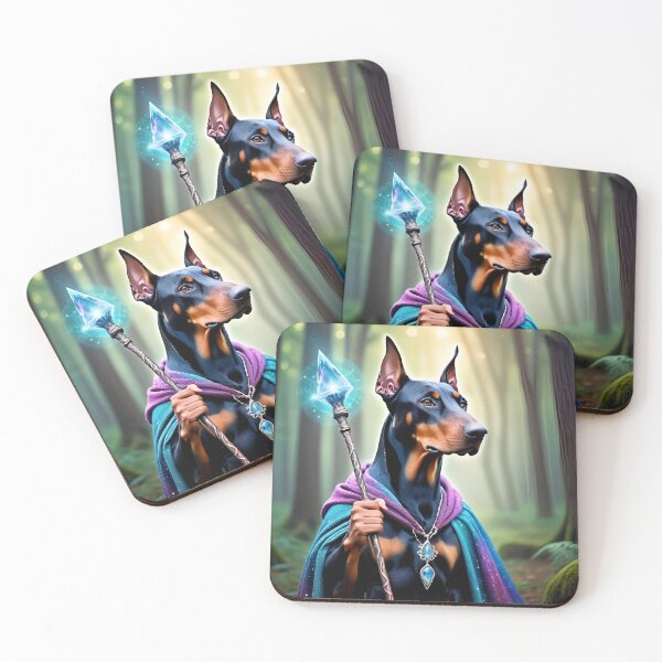 Item preview, Natural Ear Doberman Wizard II designed and sold by SZAgg.