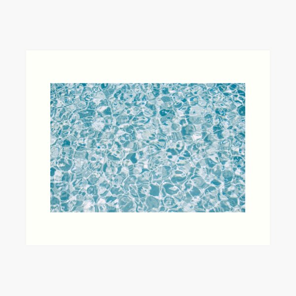 Clear water Art Print