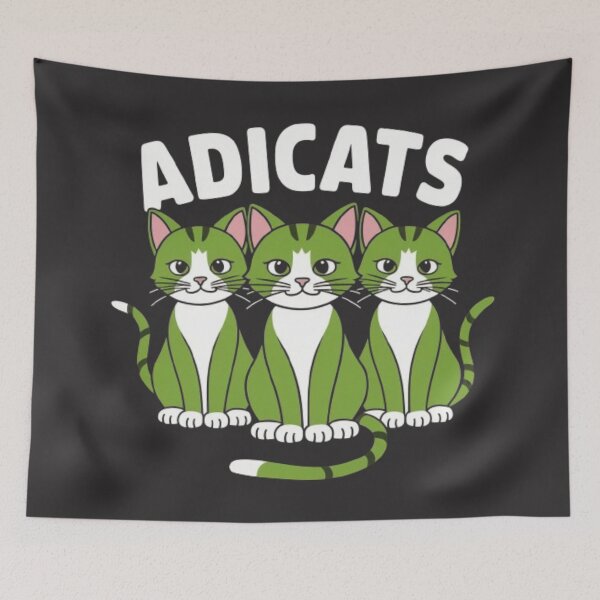 Item preview, ADICATS designed and sold by 123ks.
