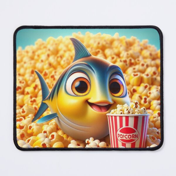 Item preview, Popcorn Party with Albacore Tuna designed and sold by Sillytoe.