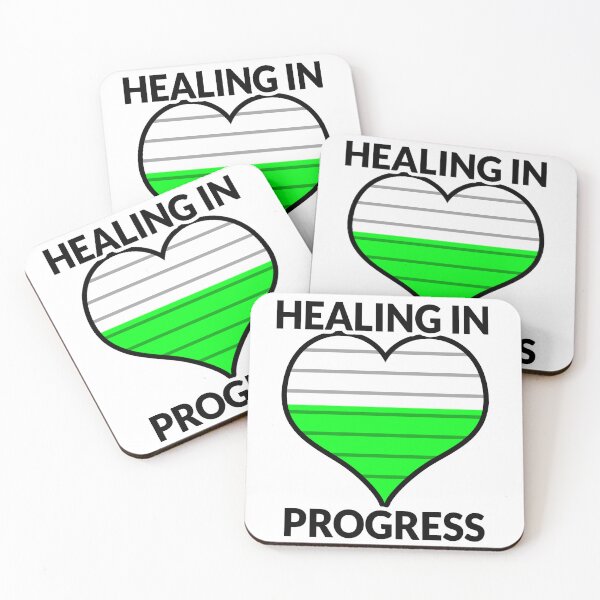 Item preview, Healing in Progress (Green) designed and sold by IHCounselling.
