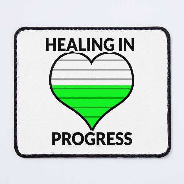 Item preview, Healing in Progress (Green) designed and sold by IHCounselling.