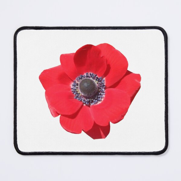 Item preview, Red Anemone Poppy Flower designed and sold by Marcu Ioachim.