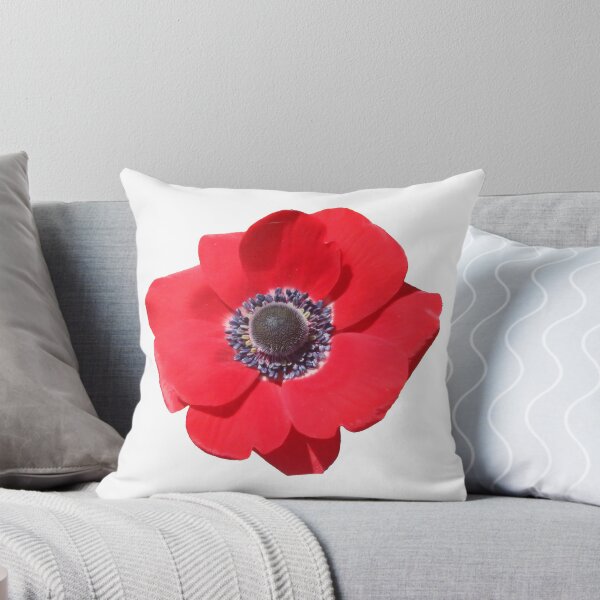 Item preview, Red Anemone Poppy Flower designed and sold by Marcu Ioachim.