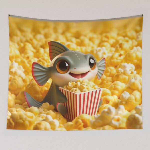 Item preview, American Paddlefish's Popcorn Feast designed and sold by Sillytoe.