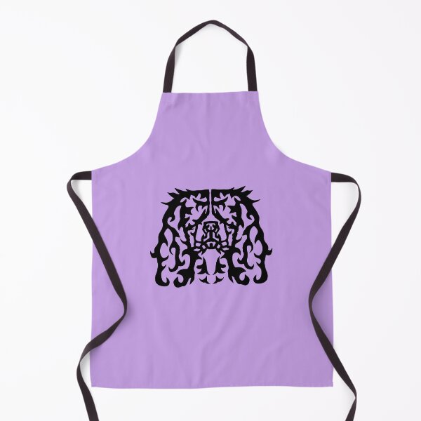 Item preview, Cavalier King Charles Spaniel Tattoo style print cute dog designed and sold by CreativelySophG.