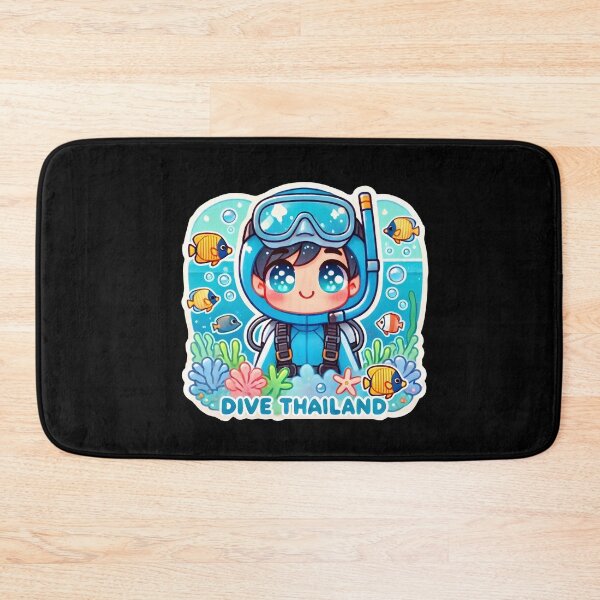 Item preview, Dive Thailand Summer Travel Funny Gifts Art designed and sold by BadhbhArt.