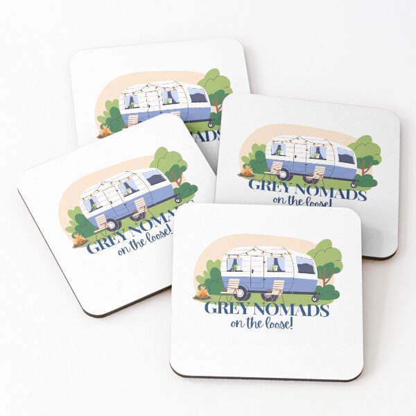 Item preview, Grey Nomads on the Loose designed and sold by PurrfectionMeow.