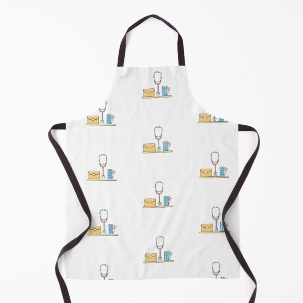Item preview, Illustration of stethoscope and medicine pouch designed and sold by rasagamastore.
