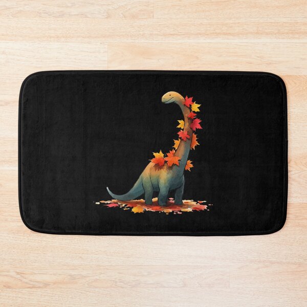 Item preview, Sketchy Autumn Dinosaur Brontosaurus designed and sold by TomFrontierArt.