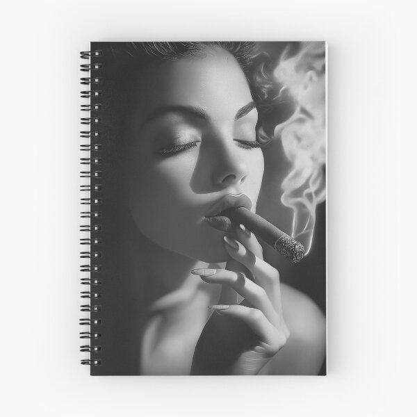 Item preview, Women Smoking Black & White designed and sold by dezignedbytaj.