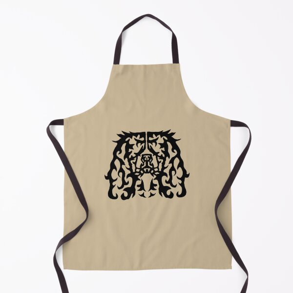 Item preview, Cavalier King Charles Spaniel Tattoo style print cute dog designed and sold by CreativelySophG.