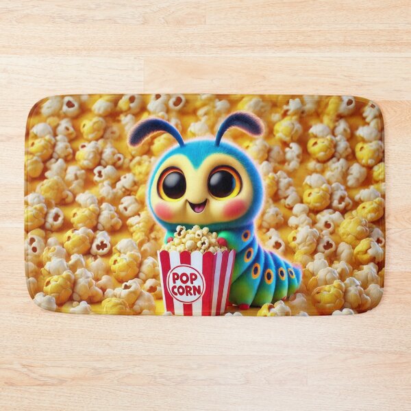 Item preview, Bagworm Moth Caterpillar's Popcorn Party designed and sold by Sillytoe.