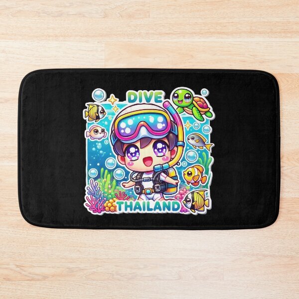 Item preview, Dive Thailand Summer Travel Funny Gifts Art designed and sold by BadhbhArt.