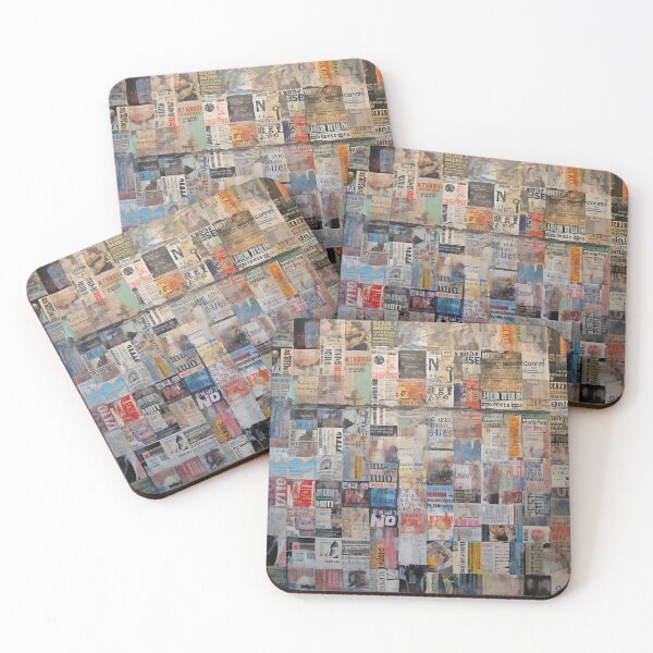 Item preview, great newspaper headlines,watercolor designed and sold by elegantpaterns.