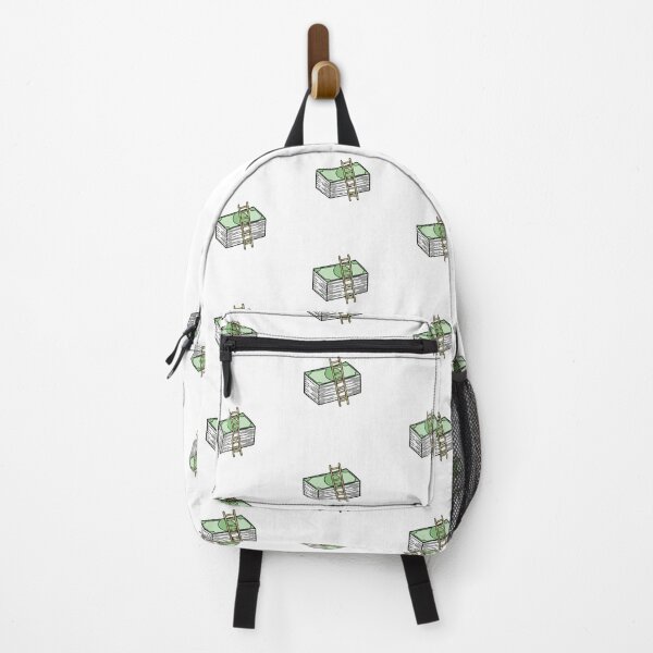 Item preview, Stack of money with ladder beside designed and sold by rasagamastore.