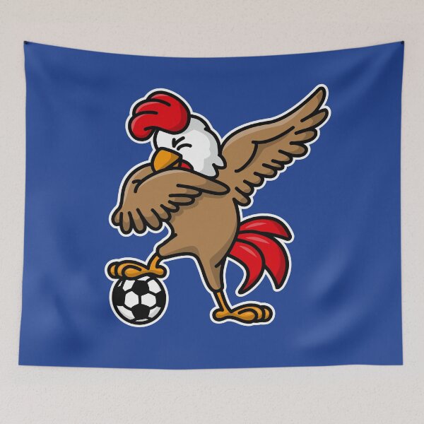 Item preview, Dabbing dab cock coq gaulois football foot France designed and sold by LaundryFactory.