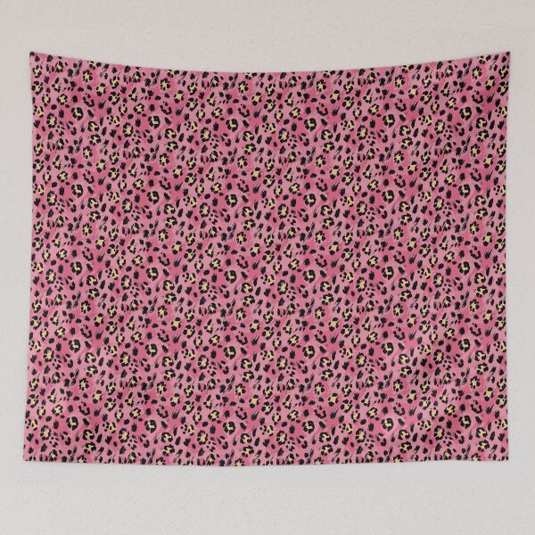 Item preview, Painted pink leopard print designed and sold by 1enchik.