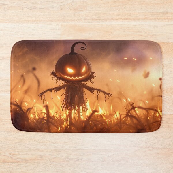 Item preview, A scarecrow in a burning field designed and sold by ARTelierDigital.
