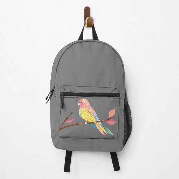 Item preview, Little parrot gray background designed and sold by FridaMoo.