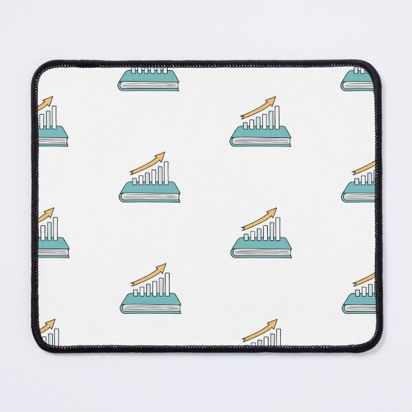 Item preview, Illustration of book and rising bar chart graph designed and sold by rasagamastore.