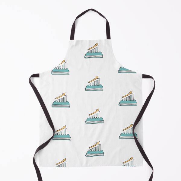 Item preview, Illustration of book and rising bar chart graph designed and sold by rasagamastore.