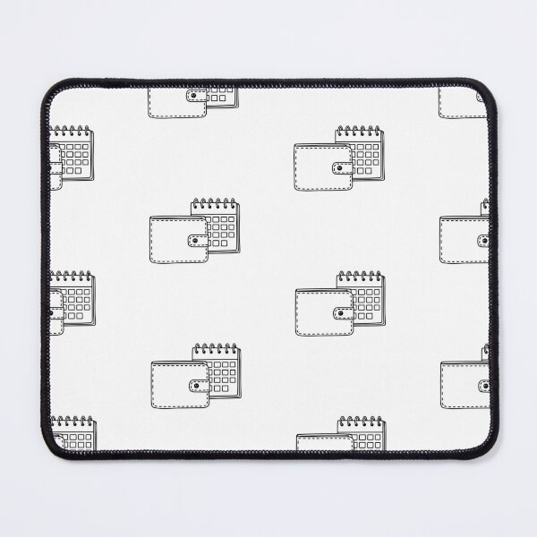 Item preview, Opened Wallet with a calendar beside designed and sold by rasagamastore.