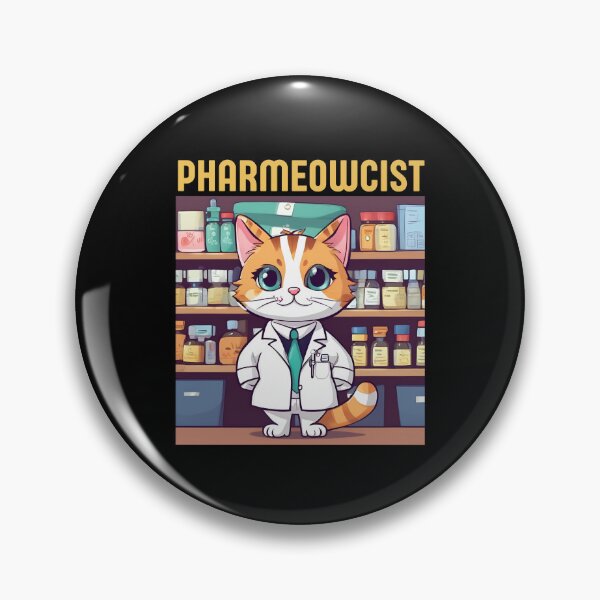 Item preview, Funny Pharmacy Cat  designed and sold by sydney-syder.