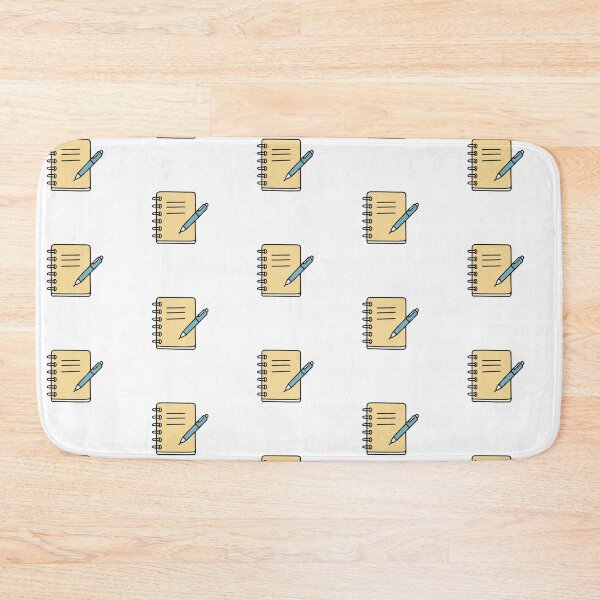 Item preview, Illustration of a notebook with a pen designed and sold by rasagamastore.