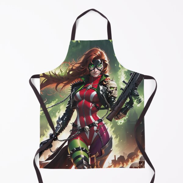 Item preview, Anime evil girl with a gun art designed and sold by TheArtistOf2022.