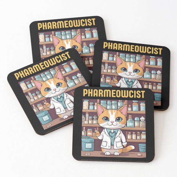 Item preview, Funny Pharmacist Cat  designed and sold by sydney-syder.