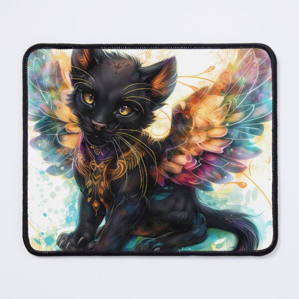 Item preview, Cat with wings designed and sold by ARTelierDigital.