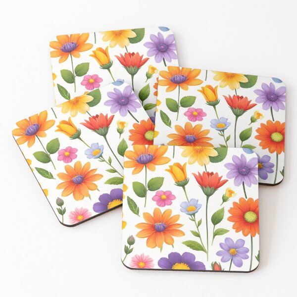 Item preview, Colorful flowers designed and sold by Ghada Nasif.