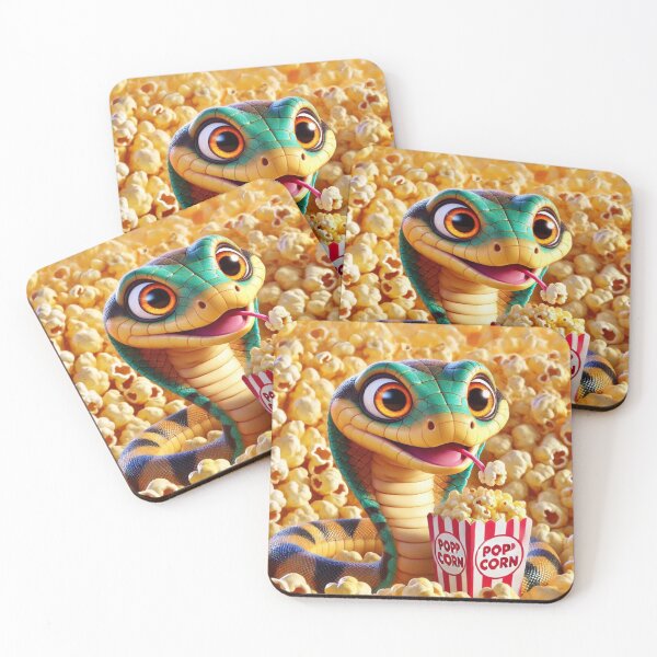 Item preview, Habu Snake's Popcorn Delight designed and sold by Sillytoe.