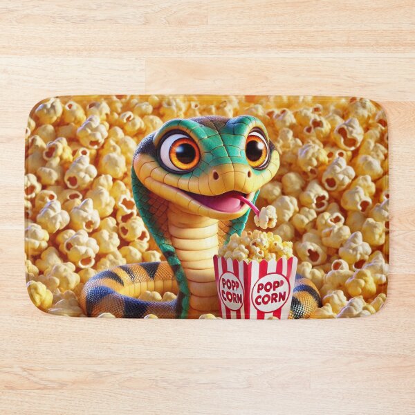 Item preview, Habu Snake's Popcorn Delight designed and sold by Sillytoe.